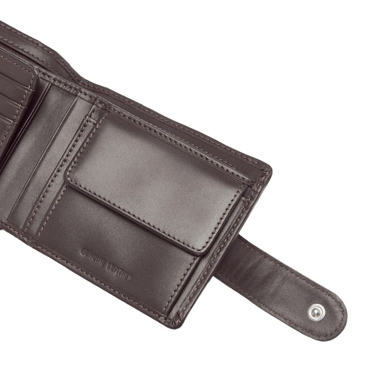 R.M.Williams Wallet With Coin Pocket And Tab (Brown)