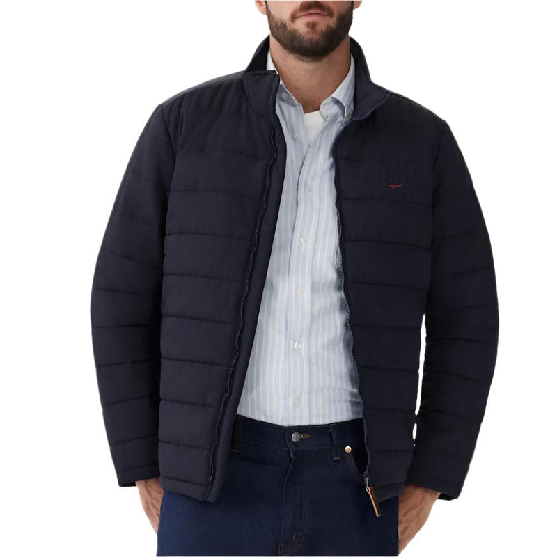 R.M.Williams Mens Patterson Creek Jacket (Navy)