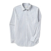 R.M.Williams Mens Regular Poplin Shirt (Blue/White)