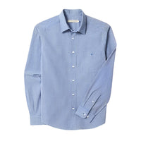 R.M.Williams Mens Classic Shirt (Blue Check)