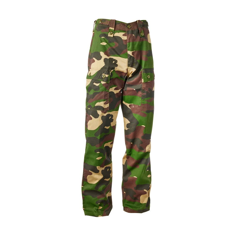 Rum Jungle Kids Camo Cargo Pants in Woodland