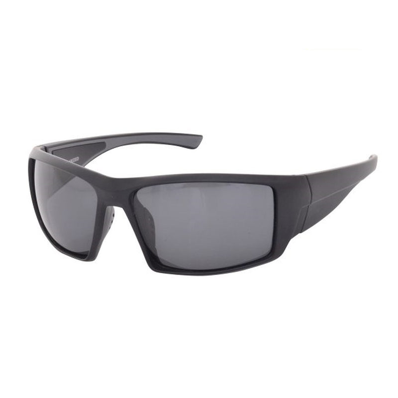 Euro Skull Polarized Smoke Lens Sunglasses