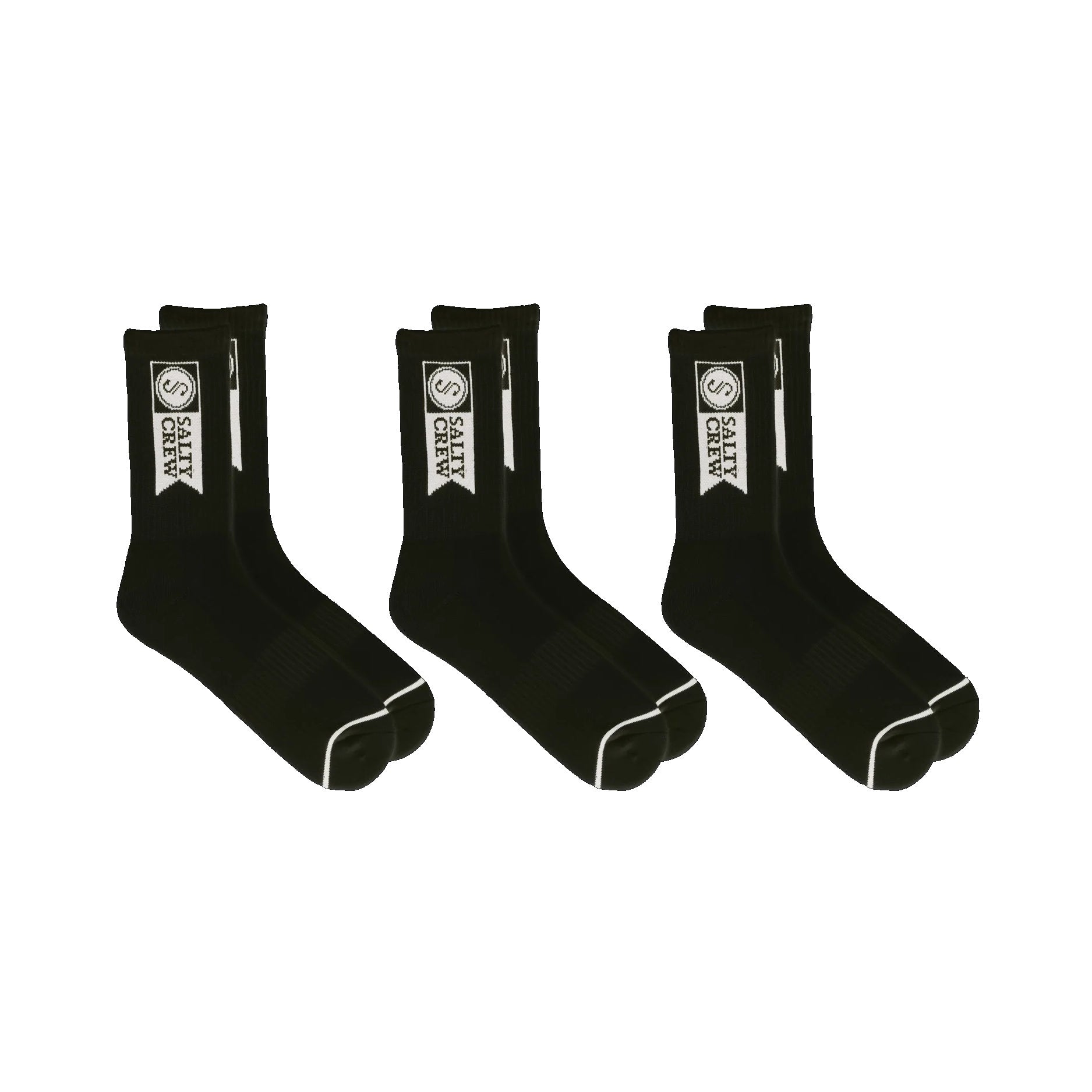 Salty Crew Alpha Socks 3 Pack