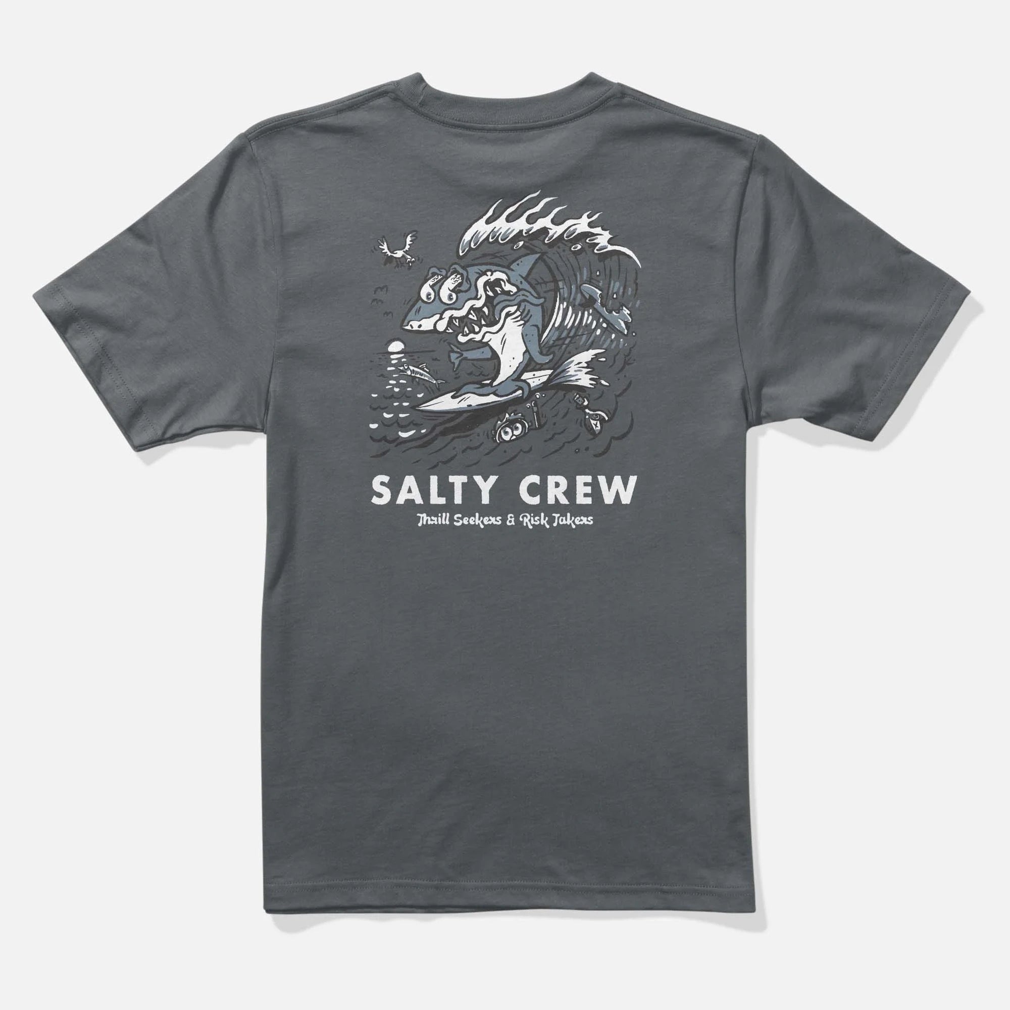 Salty Crew Boys Shark Short Sleeve Tee