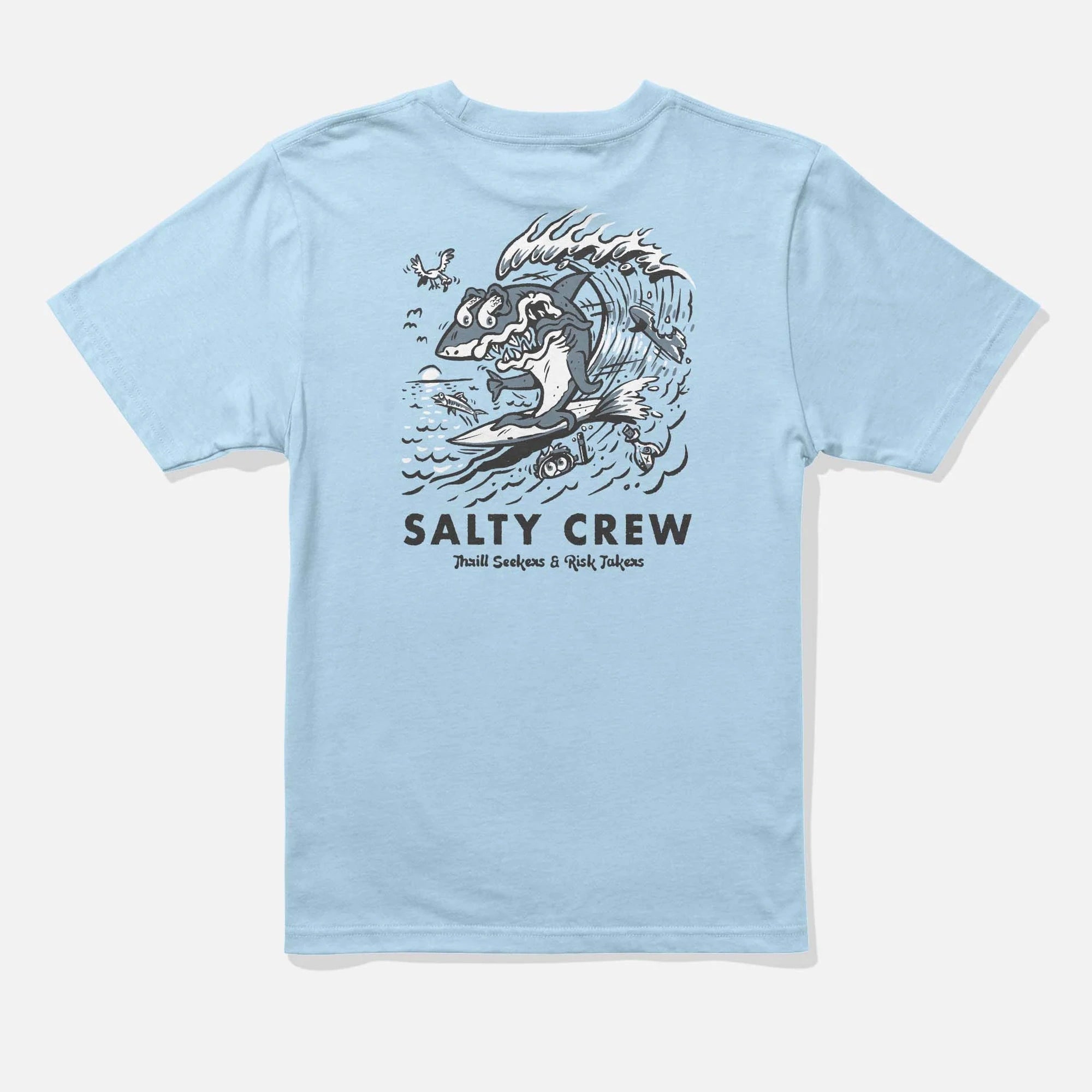 Salty Crew Boys Shark Short Sleeve Tee