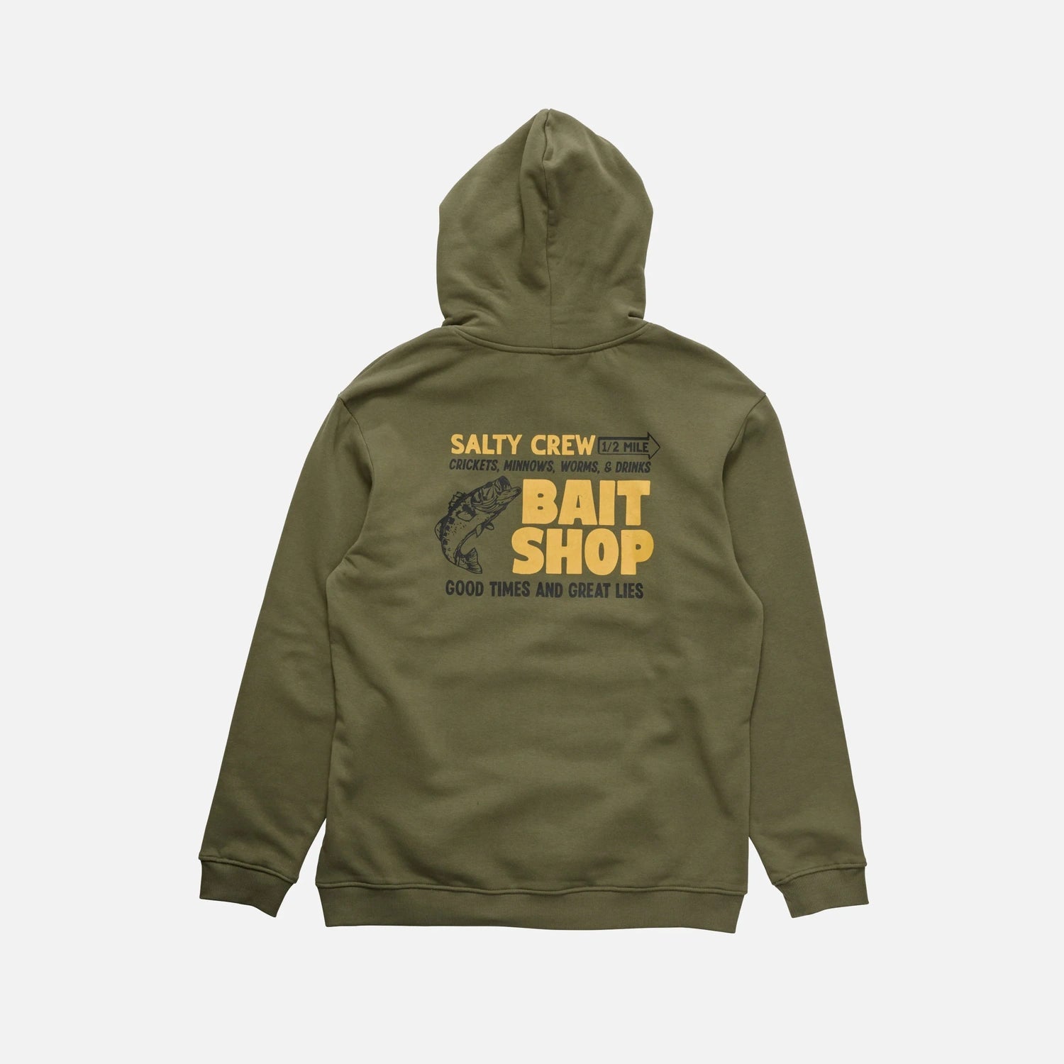 Salty Crew Mens Bait Shop Hoodie