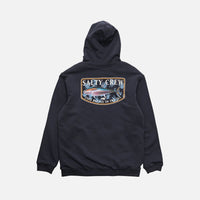 Salty Crew Mens Big Blue Fill Fleece Zip Thru