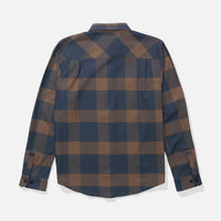 Salty Crew Mens Fathom Long Sleeve Tech Flannel