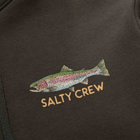 Salty Crew Mens Trout Mount Hoodie
