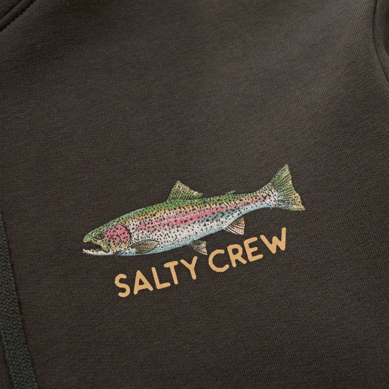 Salty Crew Mens Trout Mount Hoodie