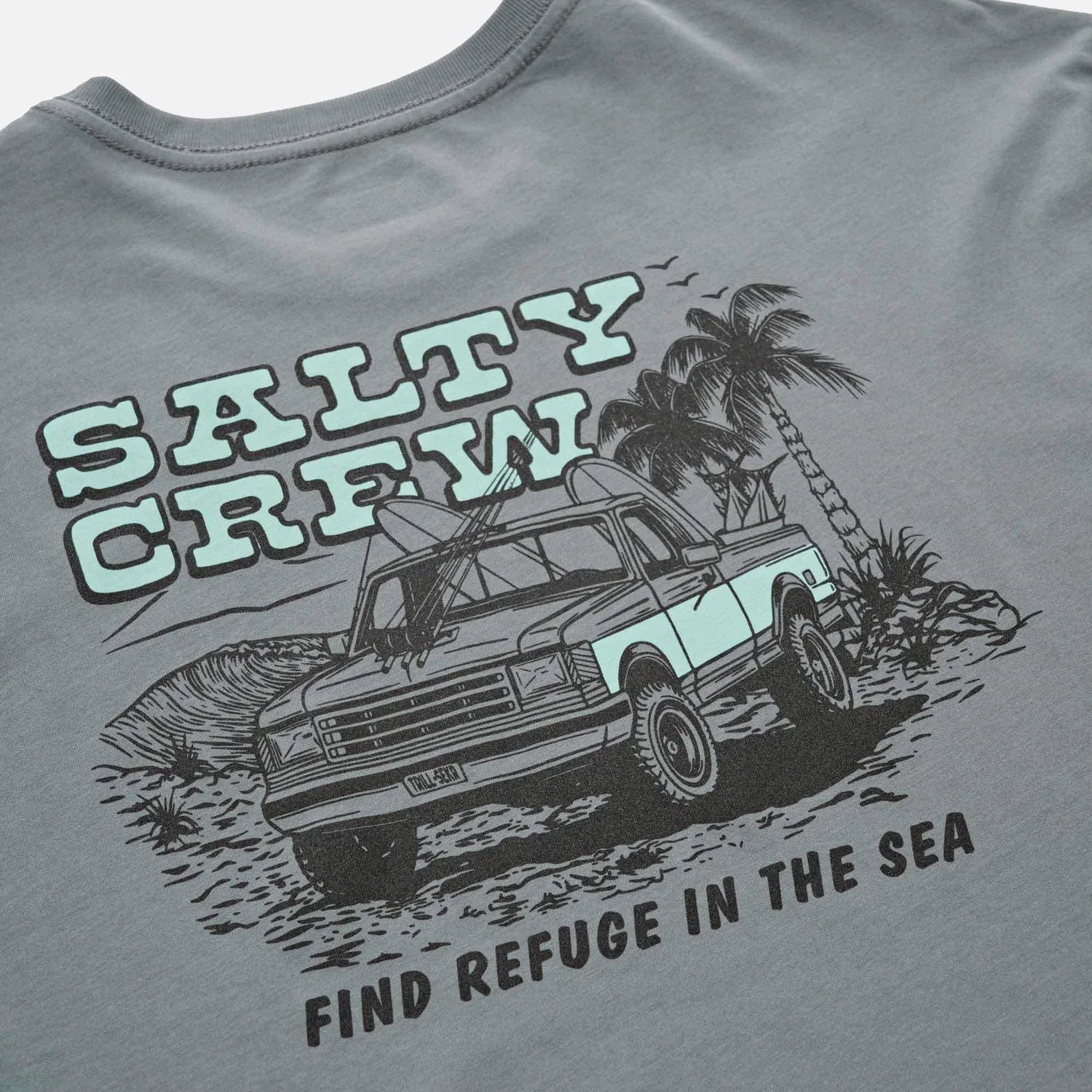 Salty Crew Mens Truck Stop Classic Short Sleeve Tee