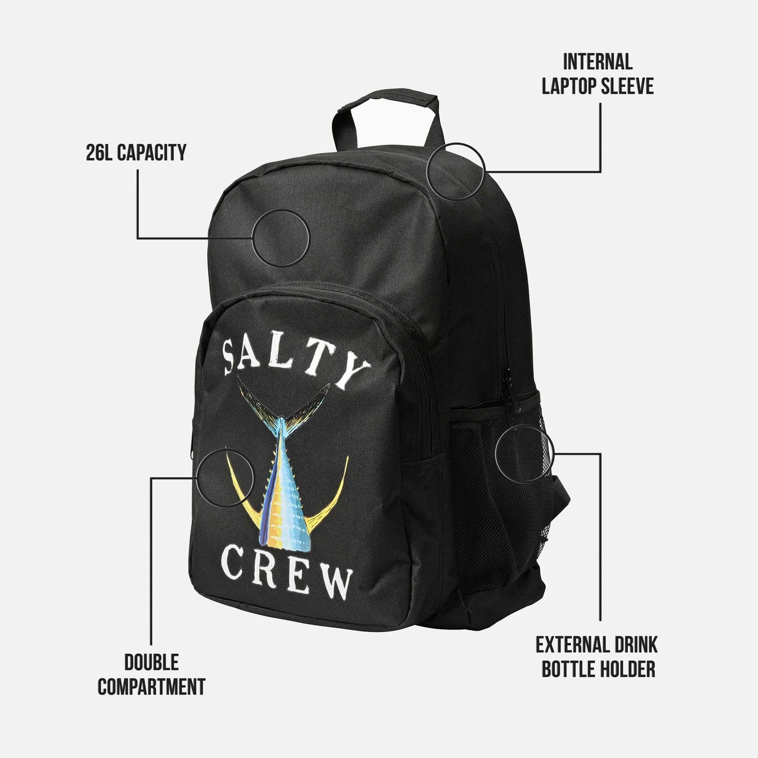Salty Crew Tailed Backpack