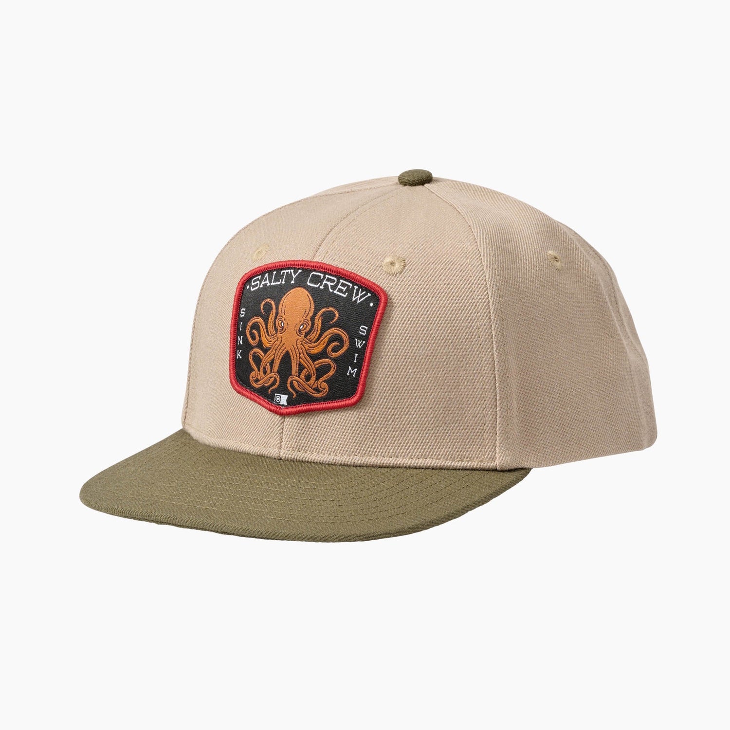 Salty Crew Tako Club Snapback Cap