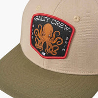 Salty Crew Tako Club Snapback Cap