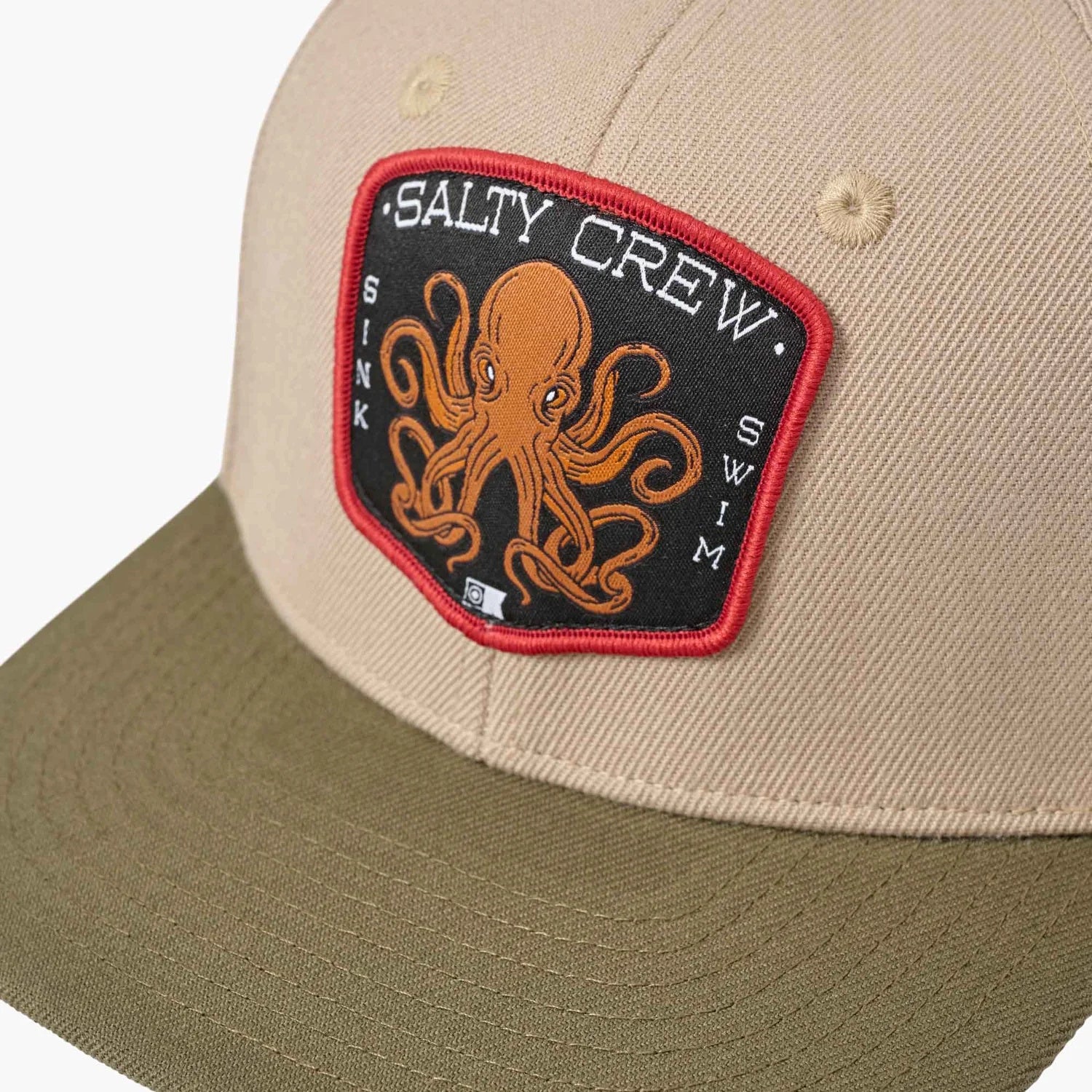 Salty Crew Tako Club Snapback Cap
