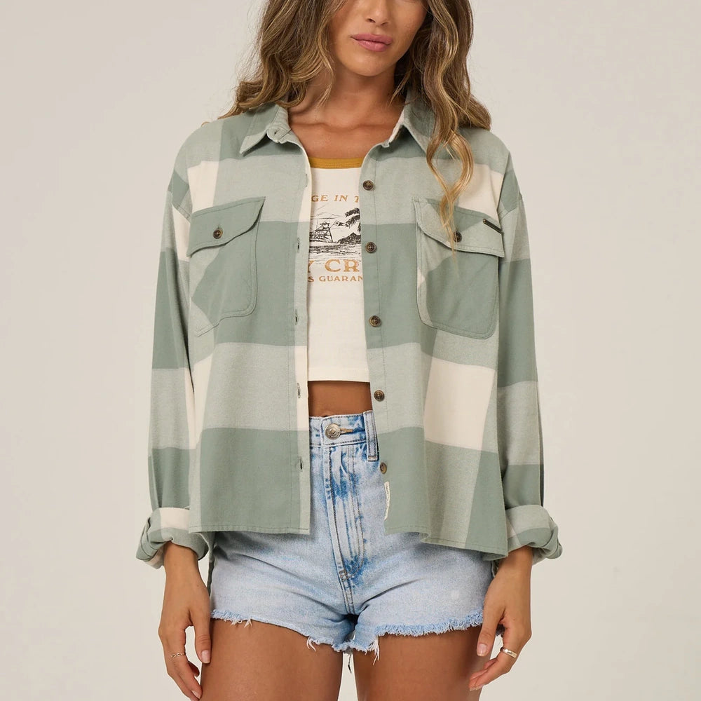 Salty Crew Womens Nomad Flannel