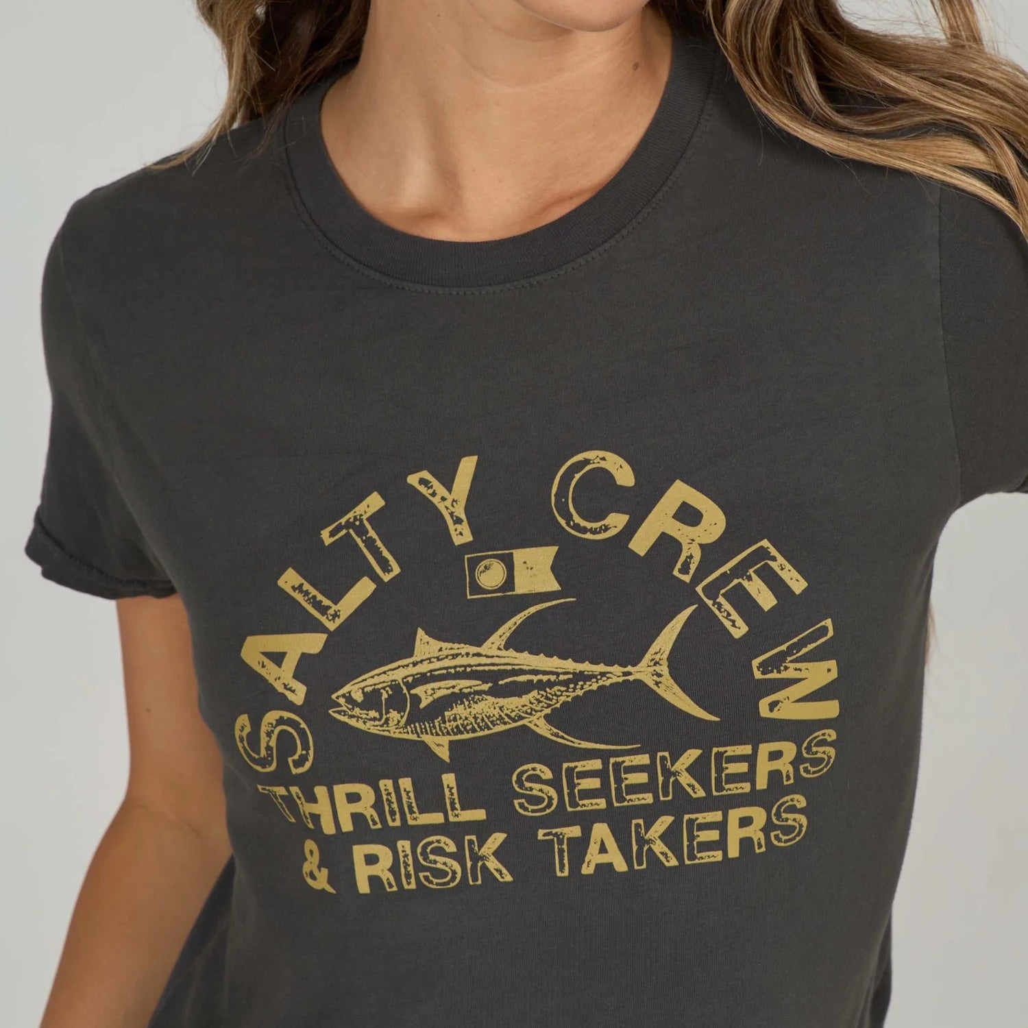 Salty Crew Womens Stamped Modern Tee