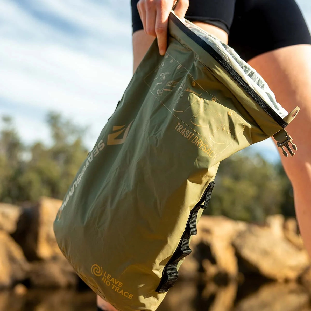 Sea To Summity Trash Dry Bag 10L