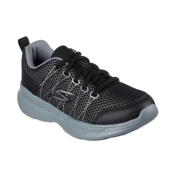Skechers Kids Snap Sprint 2.0 Vargon Shoes in Black/Charcoal