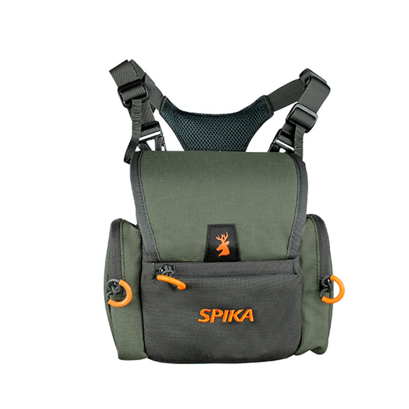 Front of Spika Drover Bino Pack in Olive