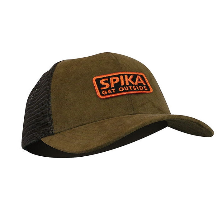 Spika GO Casual Trucker Cap in Brown