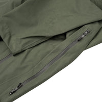 Close up of zip on Spika Men's Edge Jacket