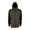 Green and black hooded Spika jacket