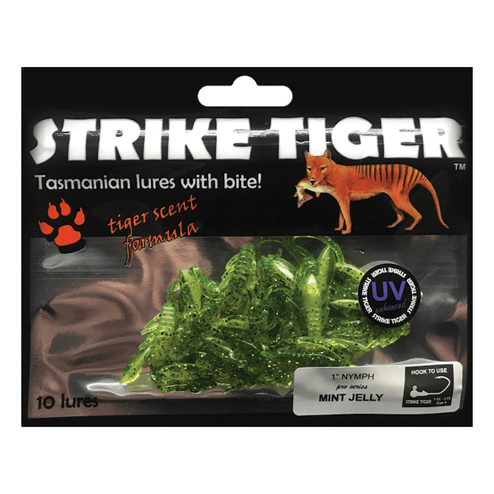 Strike Tiger Lure Nymph Pro Series in Mint Jelly