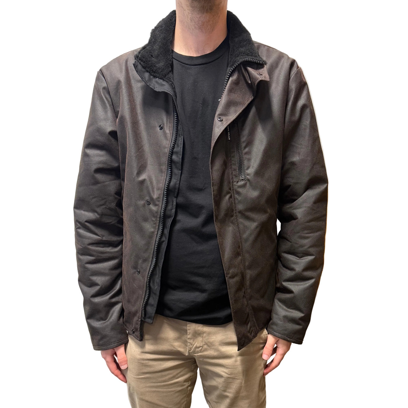 Styx Mill Oilskin Long Sleeve Field Jacket