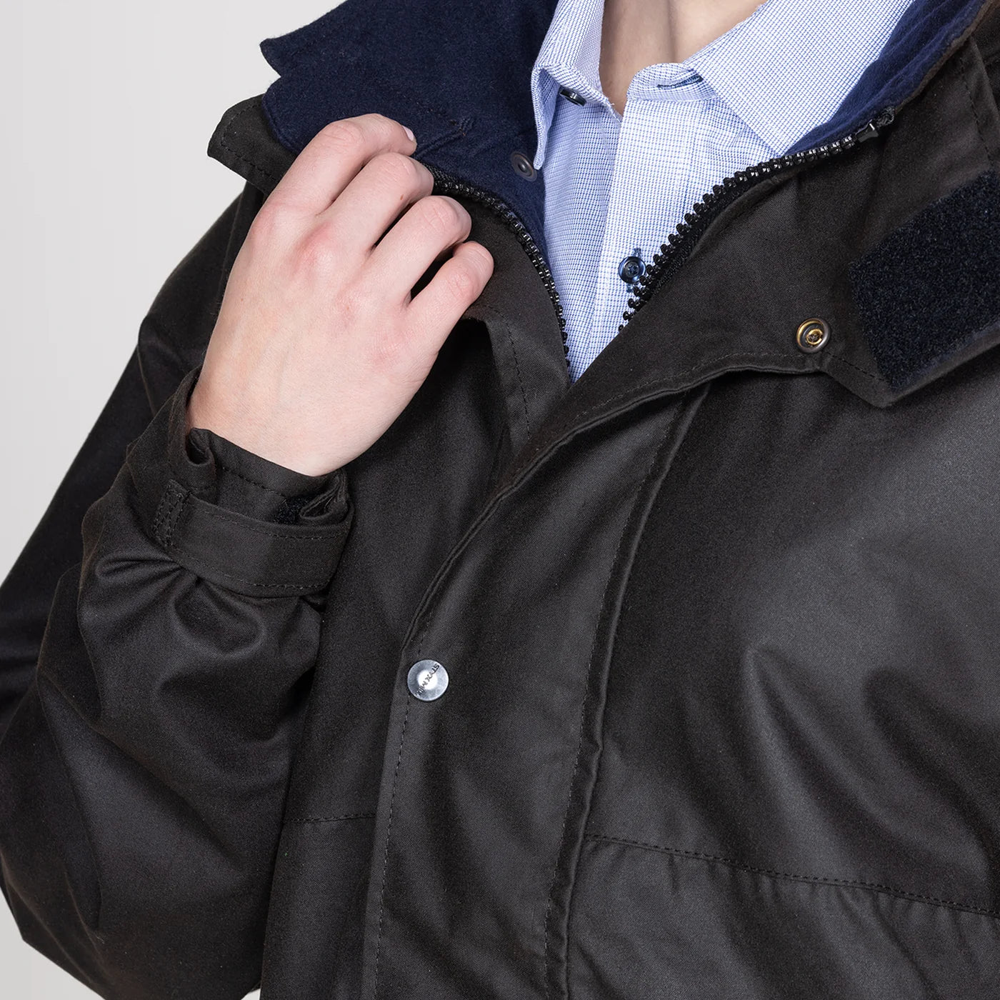 Styx Mill Oilskin Wool Lined Pursuits Coat