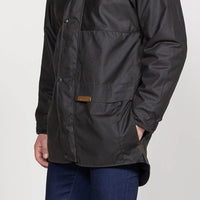 Styx Mill Oilskin Wool Lined Pursuits Coat