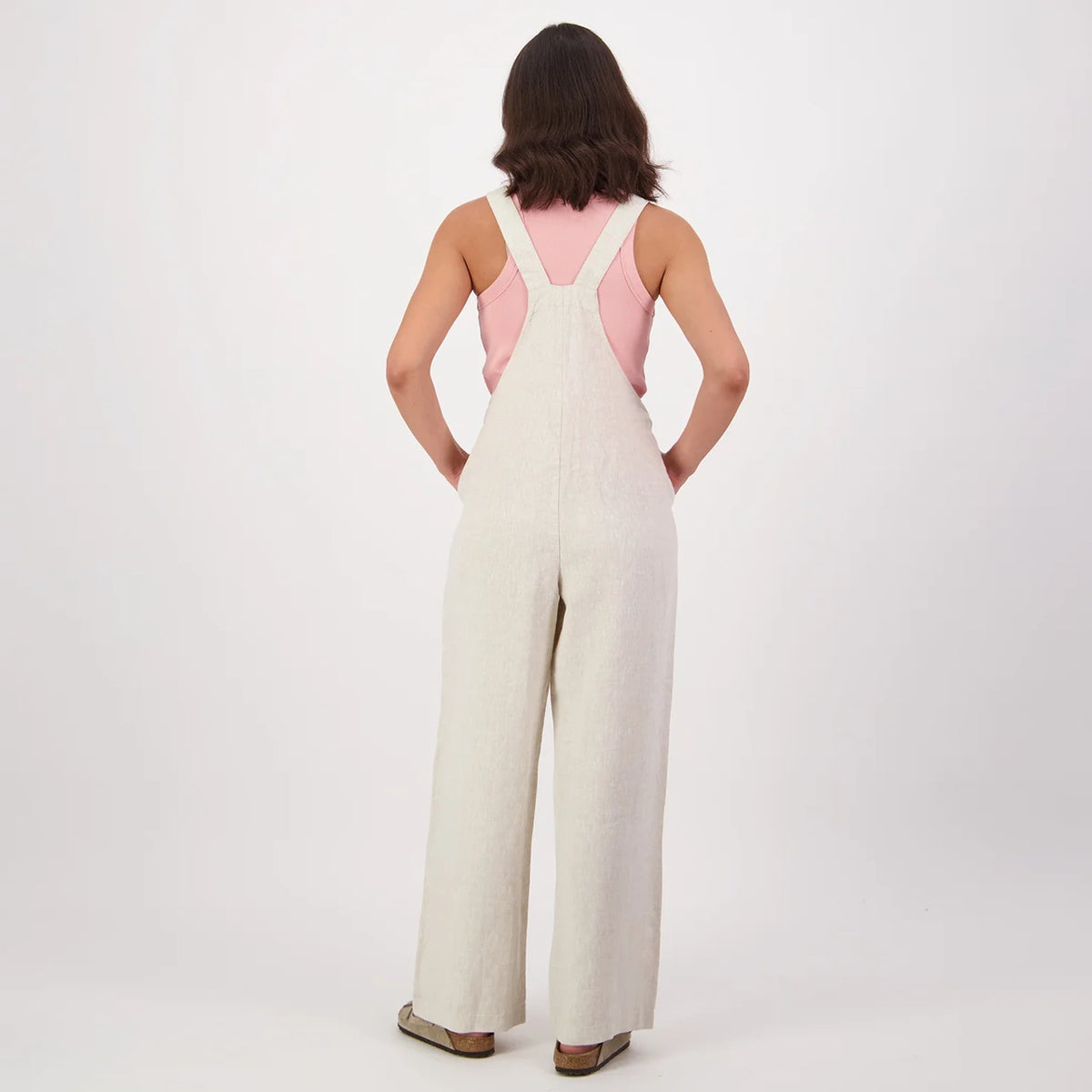 Swanndri Womens Julia Linen Dungarees