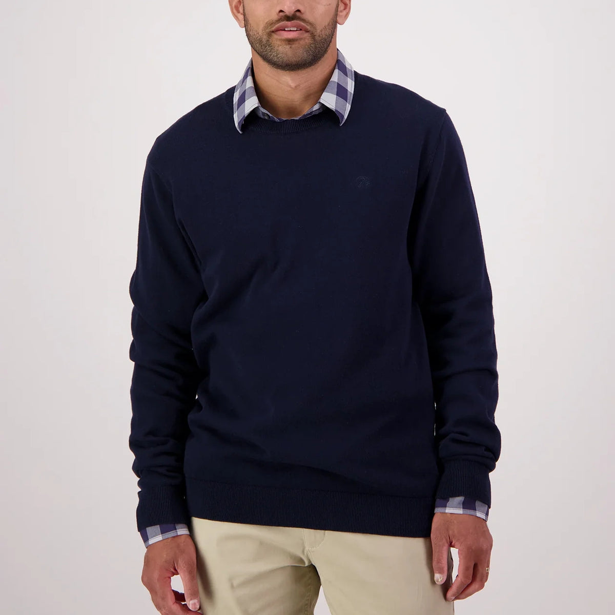 Swanndri Mens Fundamentals Knit Crew
