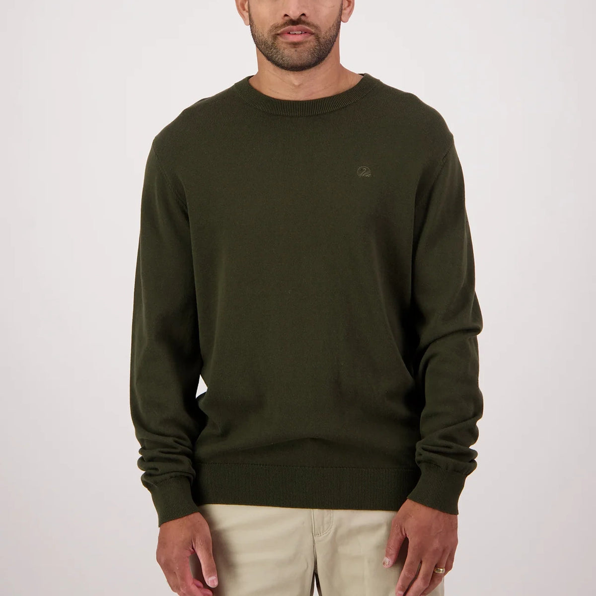 Swanndri Mens Fundamentals Knit Crew