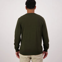 Swanndri Mens Fundamentals Knit Crew