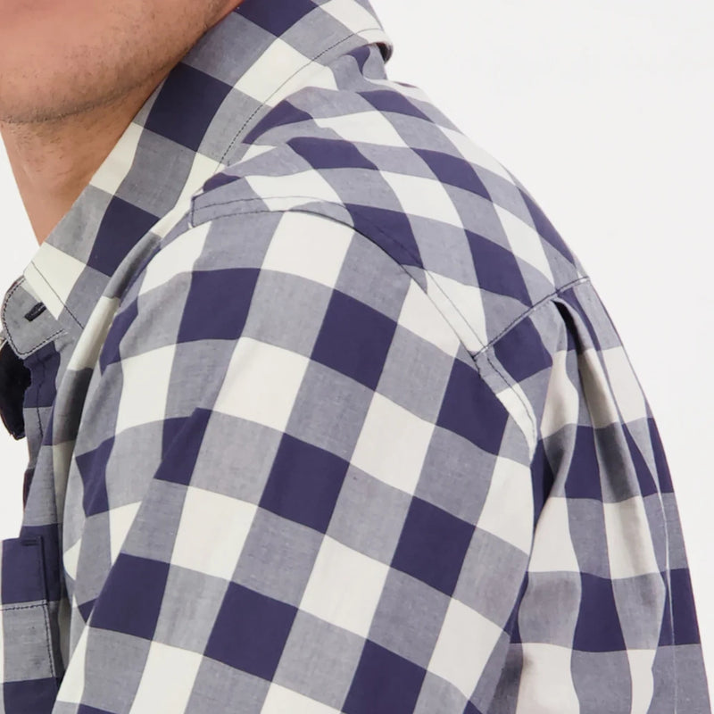 Swanndri Rings Beach Short Sleeve Cotton Shirt
