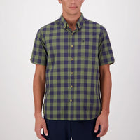 Swanndri Rings Beach Short Sleeve Cotton Shirt