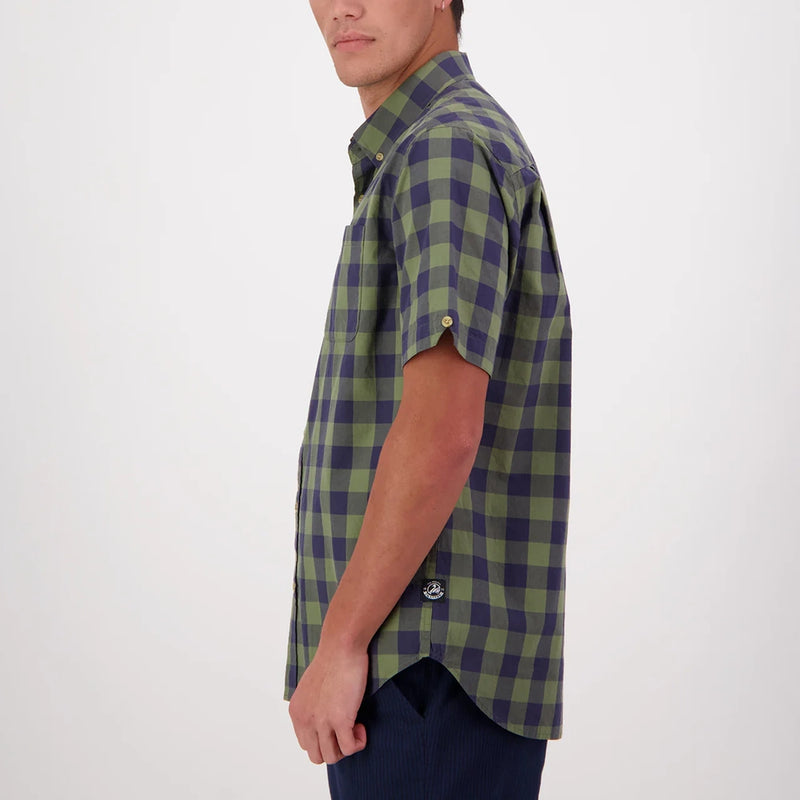 Swanndri Rings Beach Short Sleeve Cotton Shirt