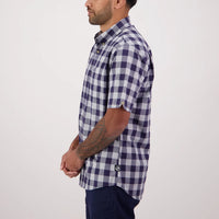 Swanndri Rings Beach Short Sleeve Cotton Shirt
