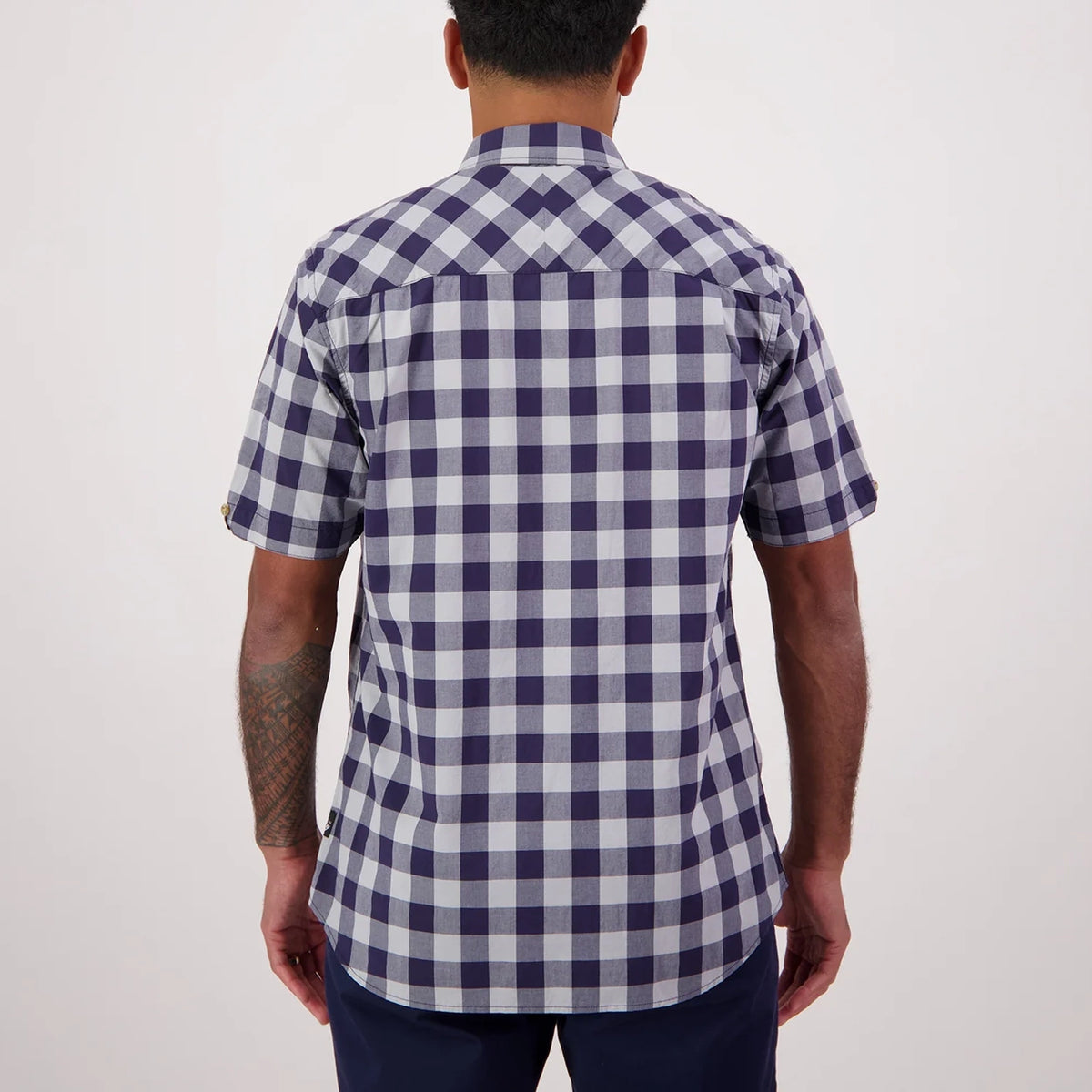 Swanndri Rings Beach Short Sleeve Cotton Shirt