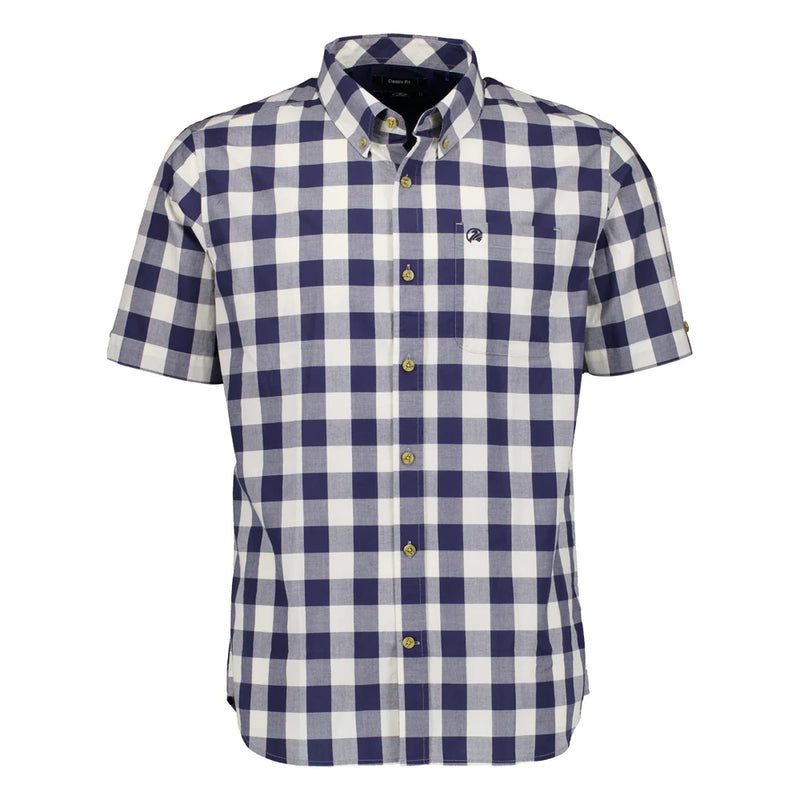 Swanndri Rings Beach Short Sleeve Cotton Shirt