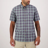 Swanndri Rings Beach Short Sleeve Cotton Shirt