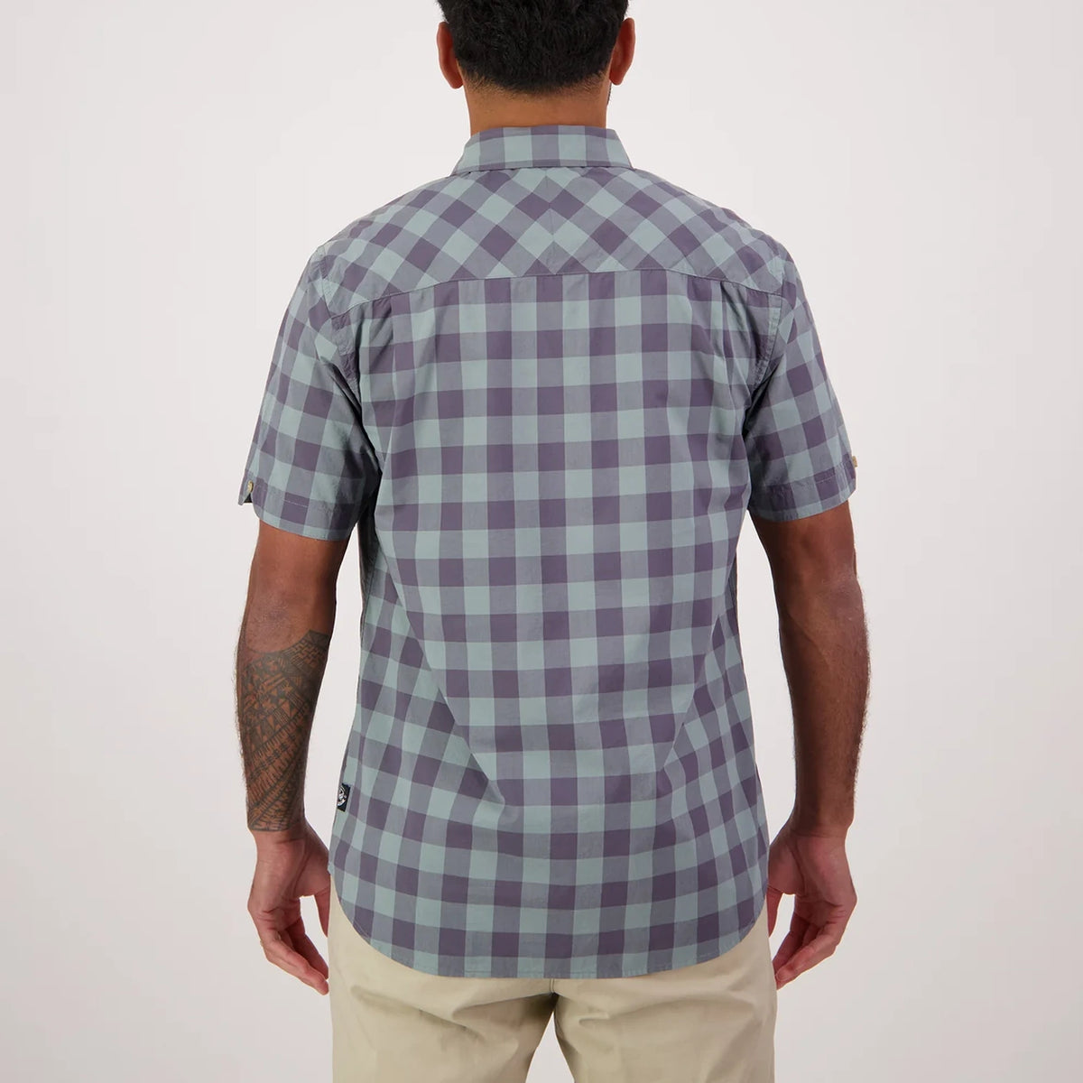 Swanndri Rings Beach Short Sleeve Cotton Shirt