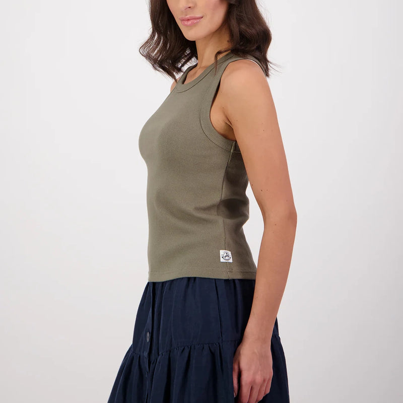 Swanndri Womens Daisy Ribbed Singlet