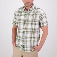 Swanndri Mens Greerton Short Sleeve Shirt