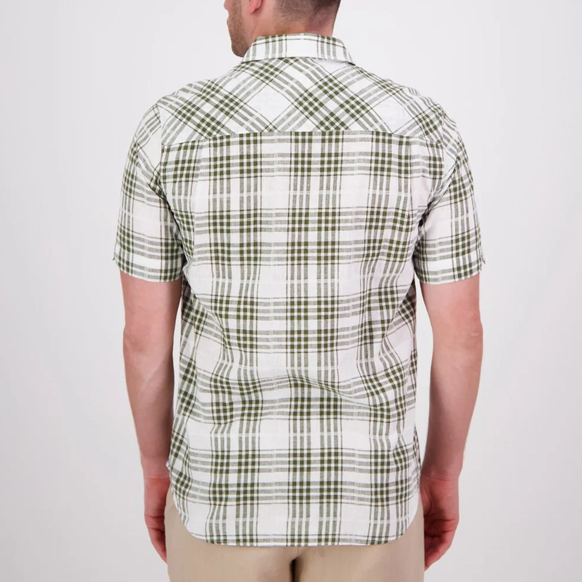 Swanndri Mens Greerton Short Sleeve Shirt