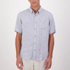 Swanndri Mens Humber Short Sleeve Linen Shirt