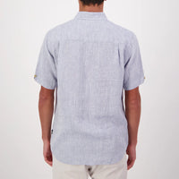 Swanndri Mens Humber Short Sleeve Linen Shirt