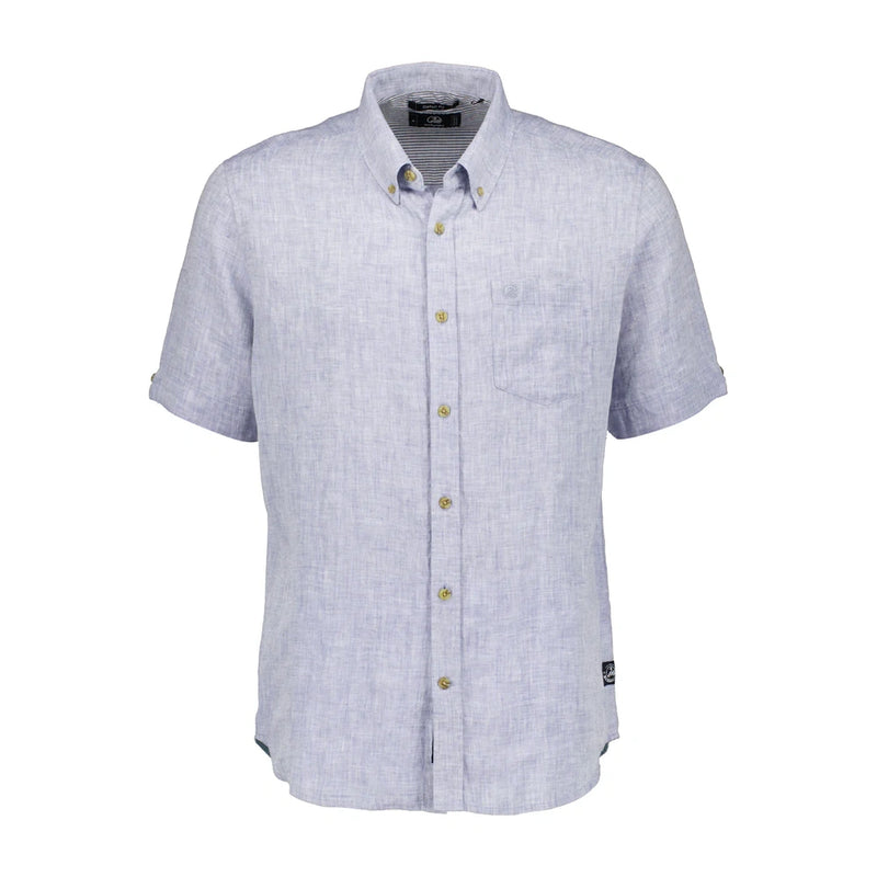 Swanndri Mens Humber Short Sleeve Linen Shirt
