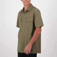 Swanndri Mens Fundamentals Short Sleeve Work Shirt